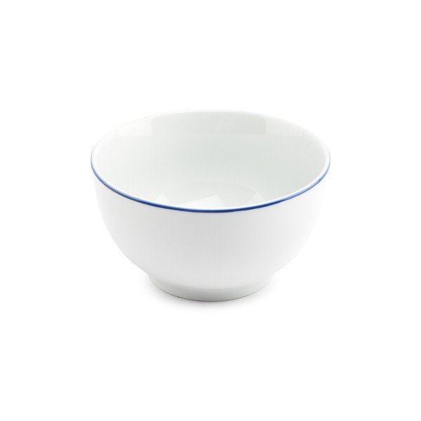 Бяла порцеланова купичка 620 ml Basic White – BonBistro-image-1