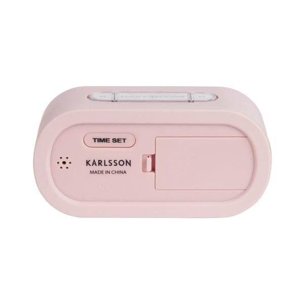 Светлорозов гумиран будилник Gummy - Karlsson-image-2