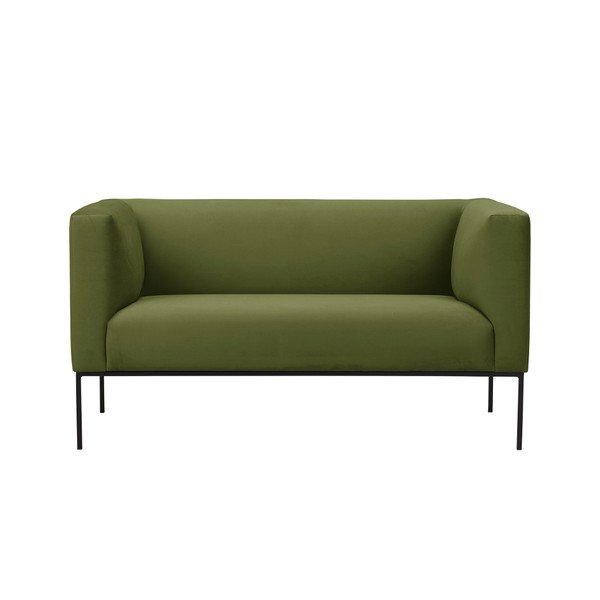 Zelená dvojmístná pohovka Windsor & Co Sofas Neptune