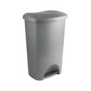 Сива кофа за боклук с педали и капак , 41 x 33 x 62,5 cm - Addis