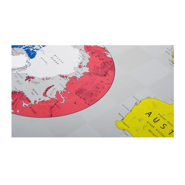 Mapa světa v průhledném pouzdru The Future Mapping Company Future World Map, 101 x 58 cm-image-3