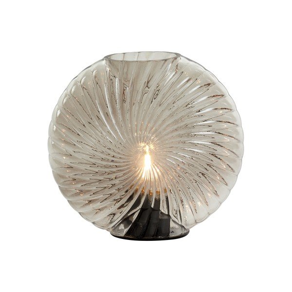 Светлосива настолна лампа (височина 16,5 cm) Milado - Light & Living-image-1