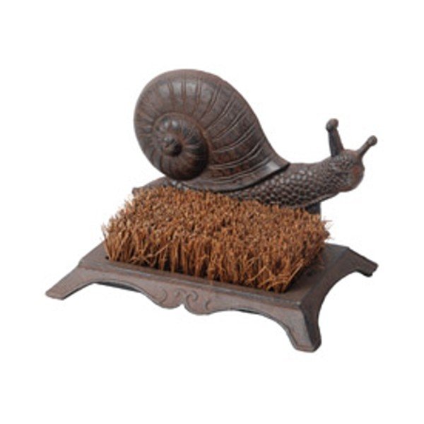 Чугунена четка за обувки с мотив на охлюв Esschert Design - Esschert Design-image-1