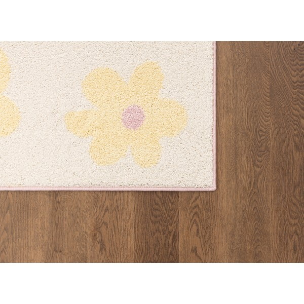 Детски килим в цвят слонова кост и жълто 160x230 cm Dazzy Vanilla – FD-image-3