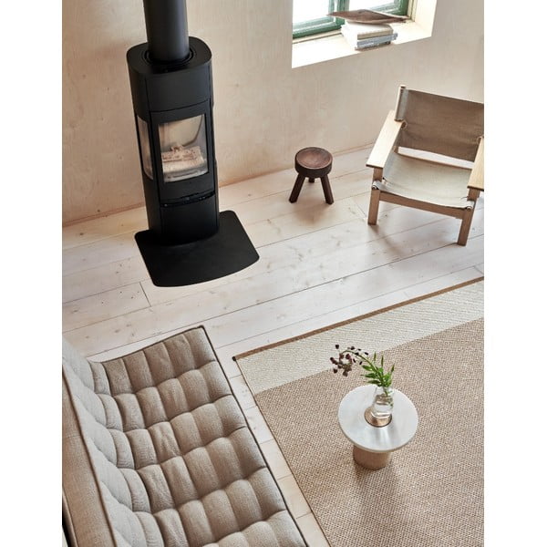 Килим за открито и закрито в цвят жълта охра 60x85 cm Edit Ochre – Pappelina-image-1