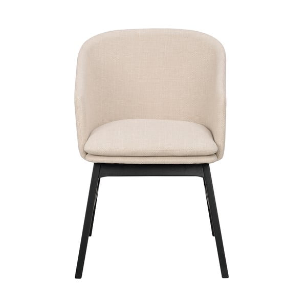 Бежови тапицирани трапезни столове в комплект 2 бр. Windham – Rowico-image-2