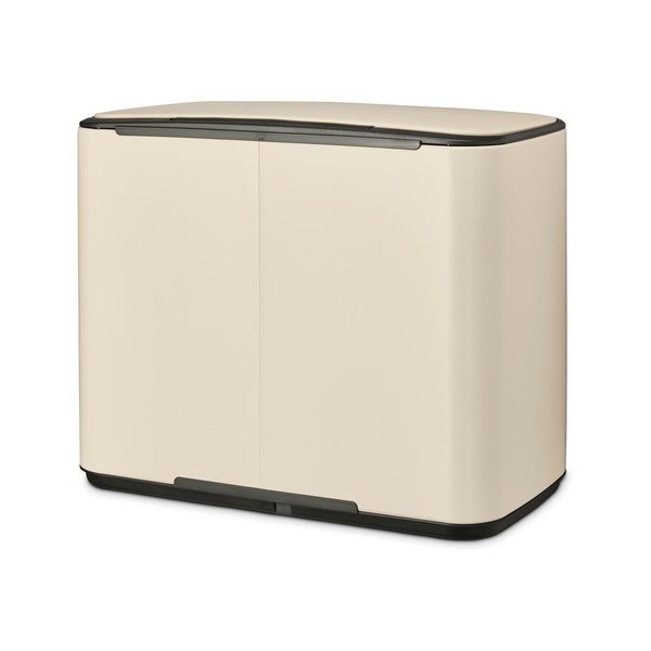 Бежово стоманено кошче за боклук с педал 36 l Bo – Brabantia-image-3