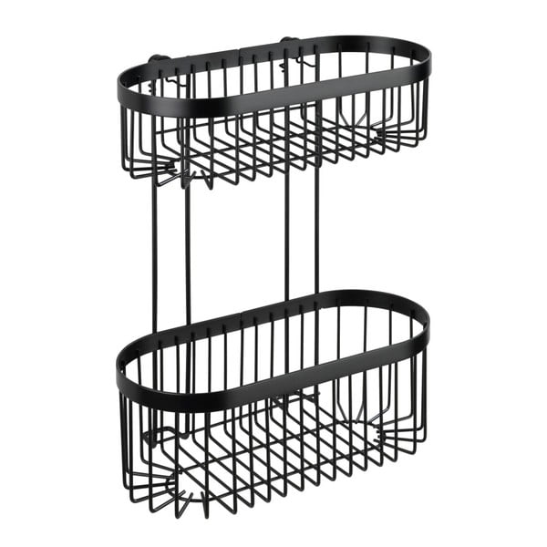 Кошница за стена Black Classic Plus 2 Tier - Wenko-image-2
