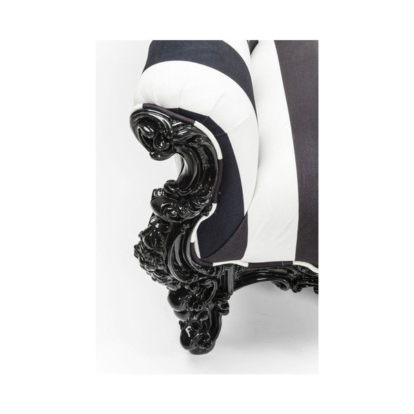 Černobílé křeslo Kare Design Mink-image-2