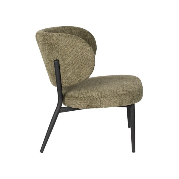 Зелено кресло Sanne – White Label-image-3