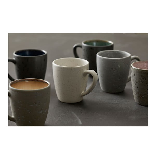 Зелена/черна керамична чаша 190 ml Gastro Green/Black – Bitz-image-1