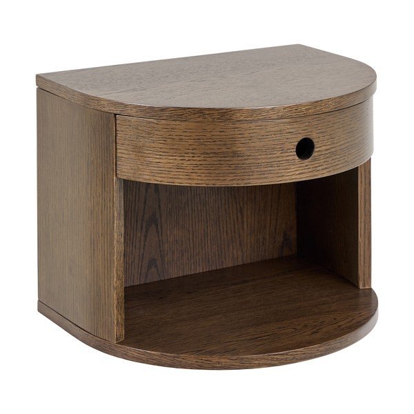 Нощно шкафче от декор от дъб  в тъмно естествен цвят Paron – Actona-image-2