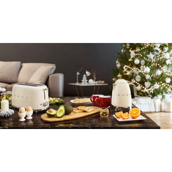 Кремава електрическа кана от неръждаема стомана 1,7 l Retro Style – SMEG-image-4