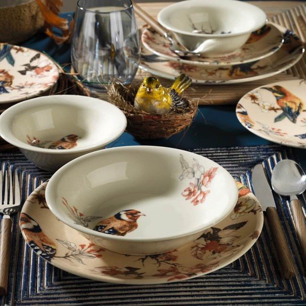 Комплект порцеланови съдове за хранене Kutahya Pateo от 24 части - Kütahya Porselen-image-3