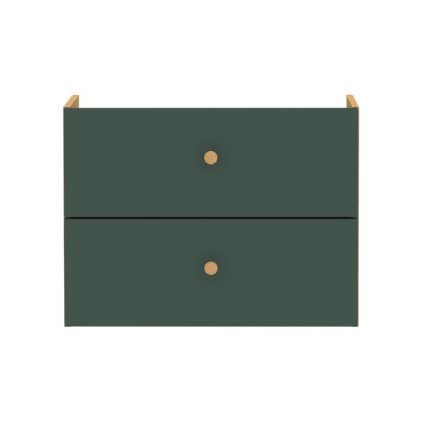 Тъмнозелен компонент с чекмеджета 43x33 cm Z Cube - Tenzo-image-2