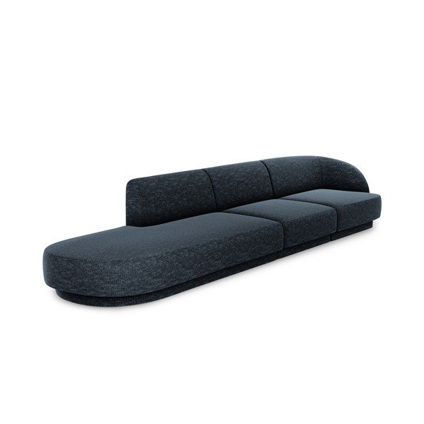 Тъмносин диван 302 cm Miley - Micadoni Home-image-3