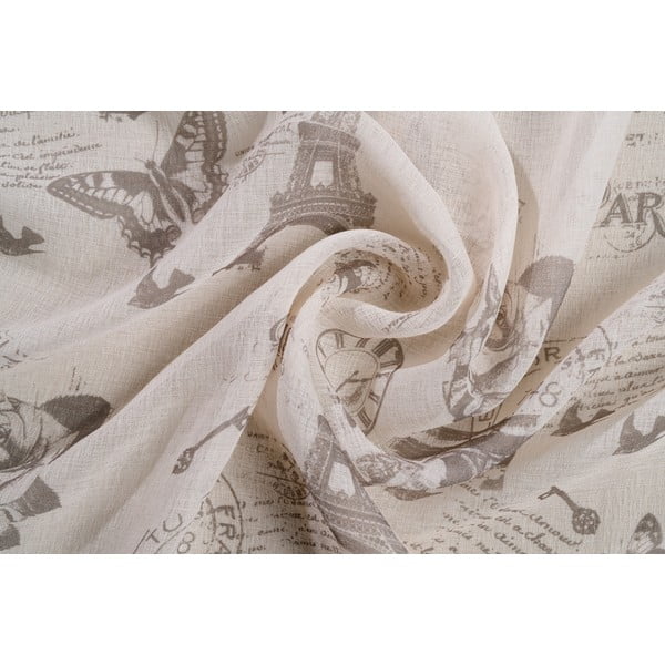 Бежова завеса 140x245 cm Defence – Mendola Fabrics-image-1