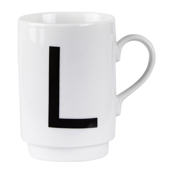 Порцеланова чаша за писма L, 250 ml - KJ Collection