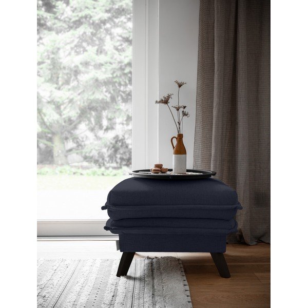 Антрацитна табуретка за крака Charming Charlie - Miuform-image-3