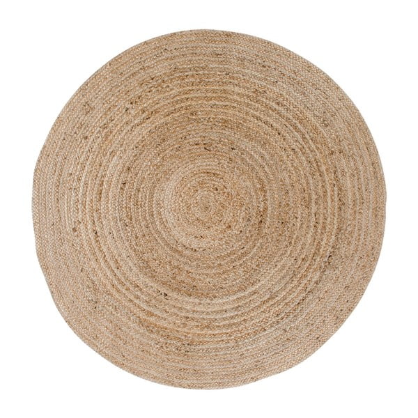 Светлокафяв кръгъл килим, ø 150 cm Bombay - House Nordic