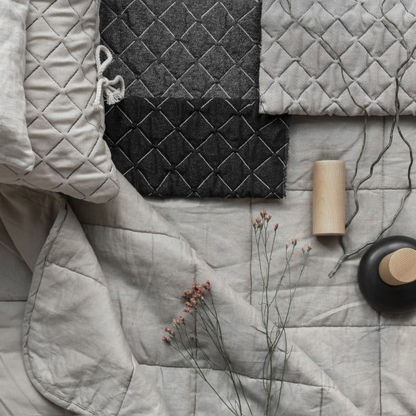 Черно тапицирано единично легло и решетка  90x200 cm Sleepy Luna - Miuform-image-2