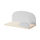 Малък сив стенен рафт Kiddy - Vipack