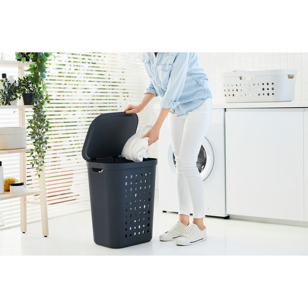 Пластмасов кош за пране 55 л Jona - Rotho-image-1