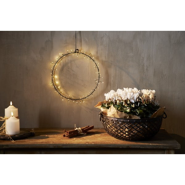 Коледна висяща LED светлинна декорация , ø 30 см Star Nike - Star Trading-image-2