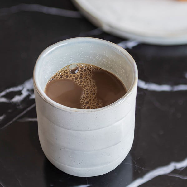 Бели чаши в комплект от 2 бр. от камък 0,3 л Sand Grain - Mette Ditmer Denmark-image-2