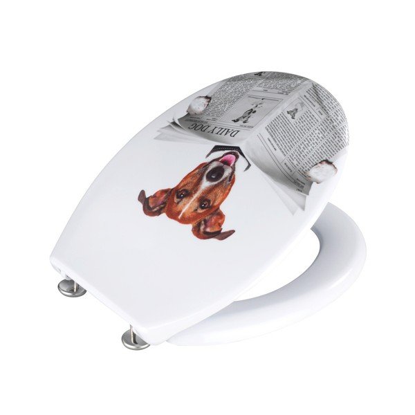 Седалка за тоалетна Daily Dog, 45 x 38 cm - Wenko-image-1