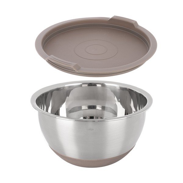 Купа от неръждаема стомана в сребрист цвят ø 16 cm Beige – Orion-image-1