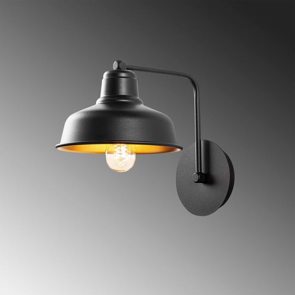 Черна стенна лампа Berceste – Opviq lights-image-3