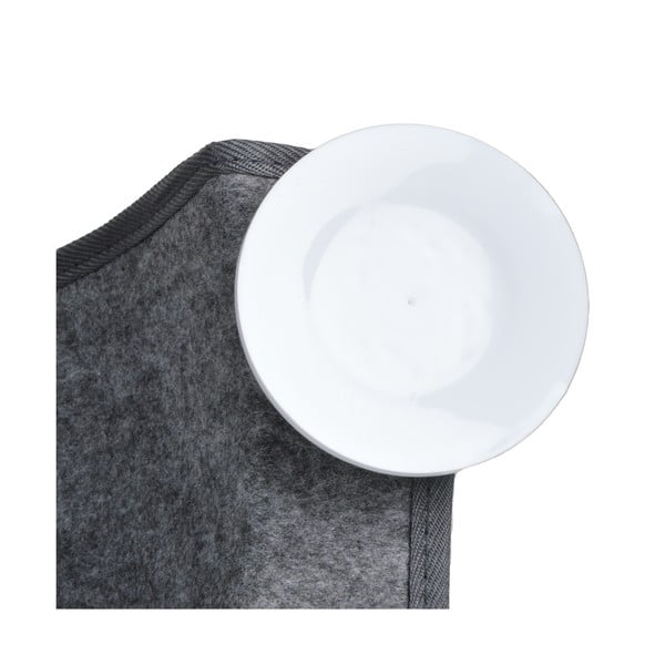 Сиво легло за котка 52x67 cm – Love Story-image-3