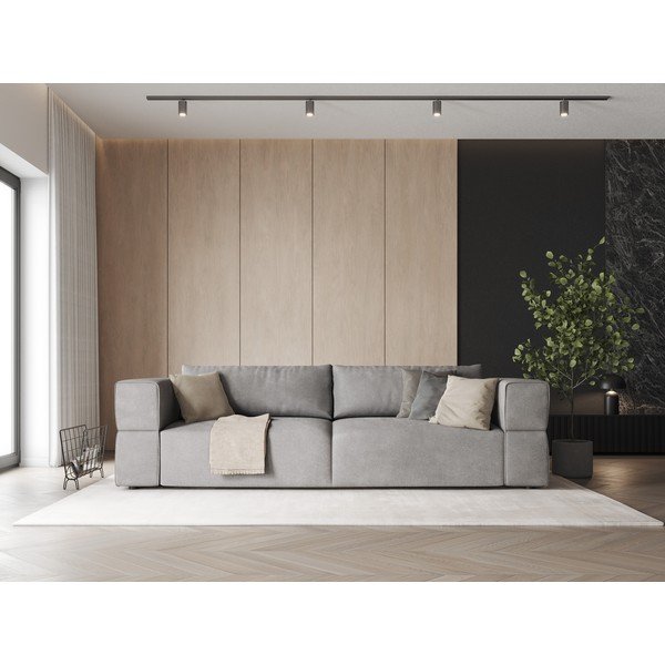 Светлосив диван 248 cm Esther – Milo Casa-image-1