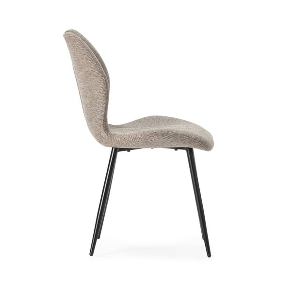 Светлокафяви трапезни столове в комплект 4 бр. Muli – Marckeric-image-3