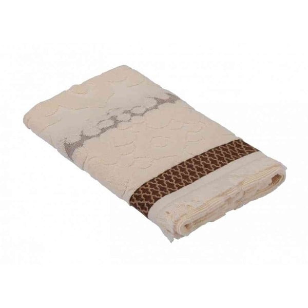 Кафява памучна кърпа Taraxacum, 50 x 90 cm - Bella Maison
