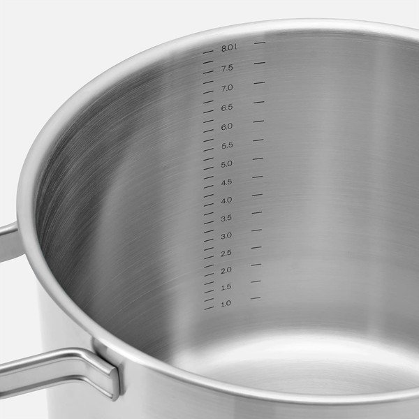 Гърне от неръждаема стомана с капак 8 l Lucca 4.0 – FABINI-image-3