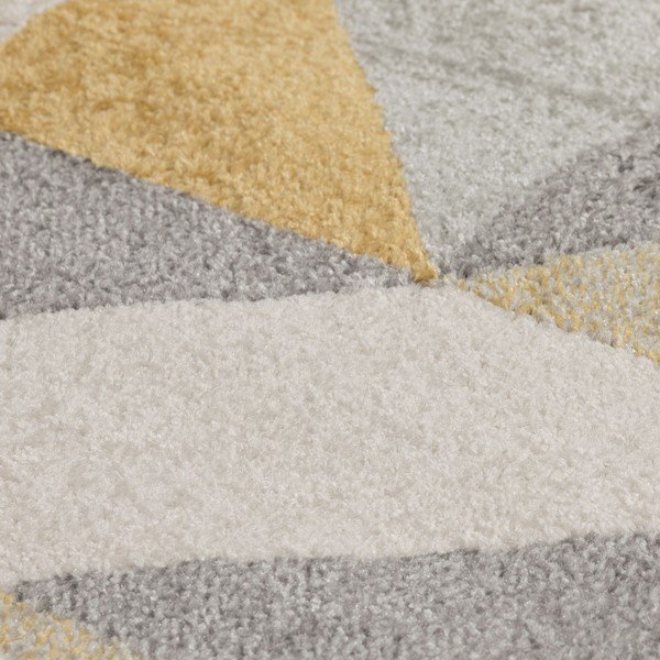 Сив и жълт килим , 133 x 185 cm Urban Triangle - Flair Rugs-image-1