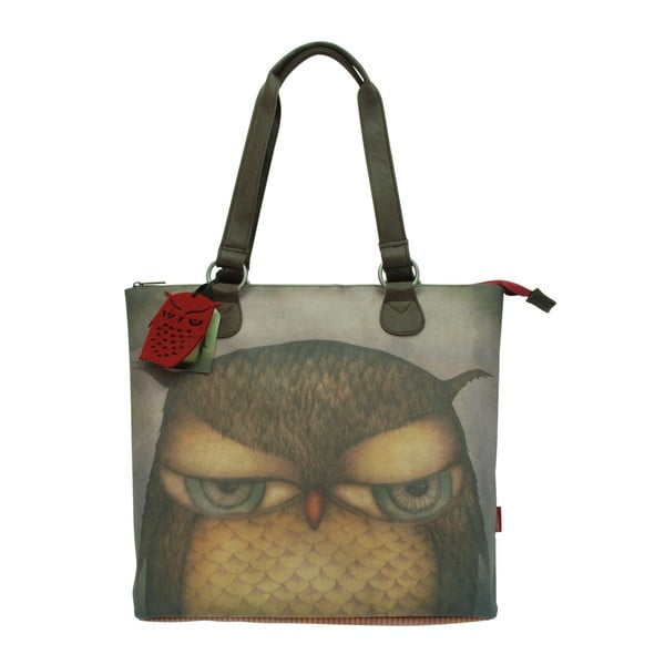Taška Santoro London Grumpy Owl Coated Bag