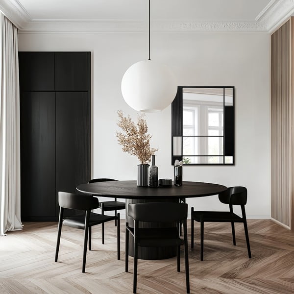 Стенно огледало 69x95 cm Loft Slate – Styler-image-1