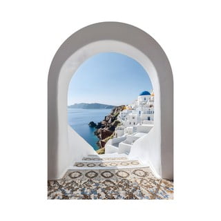 Картина върху стъкло 70x100 cm Oia – Styler