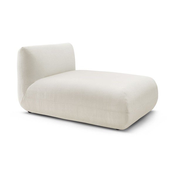 Бял велурен модул за диван Lecomte - Bobochic Paris-image-1