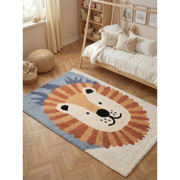 Памучен детски килим подходящ за пране/ръчно изработен 140x200 cm Snuggle Samba – Hanse Home-image-1