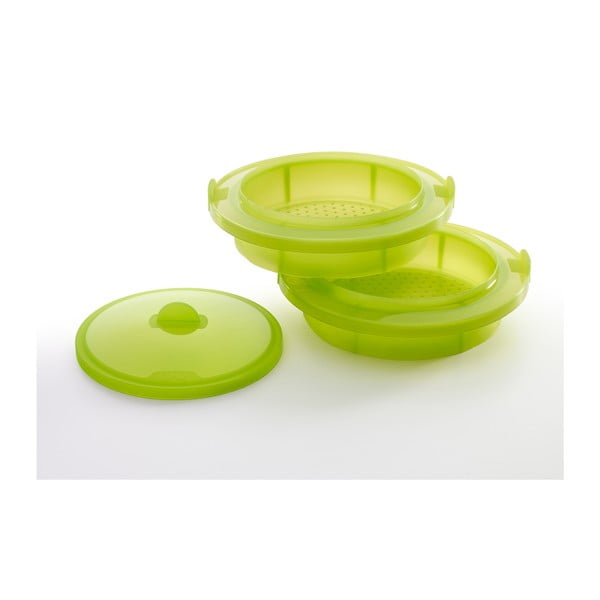 Силиконова кошница за готвене на пара – Lékué-image-2