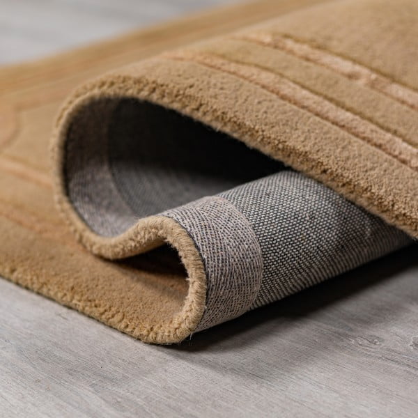 Теракотен ръчно изработен вълнен килим 120x170 cm Gatsby – Flair Rugs-image-3