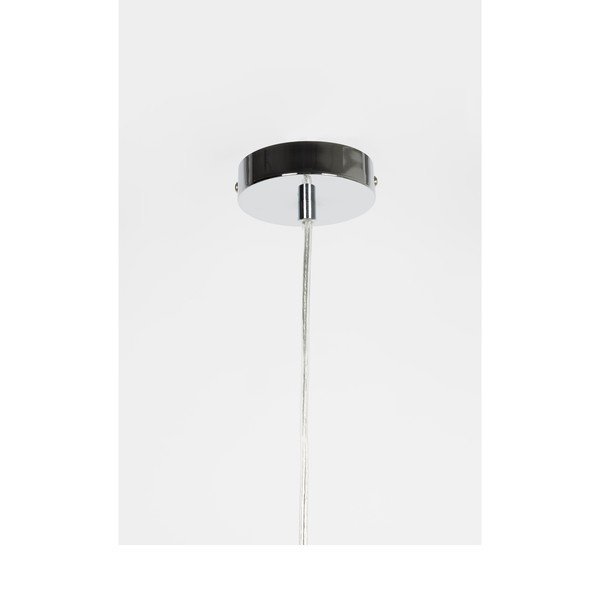 Зелена висяща лампа със стъклен абажур ø 20 cm Anshin - White Label-image-1