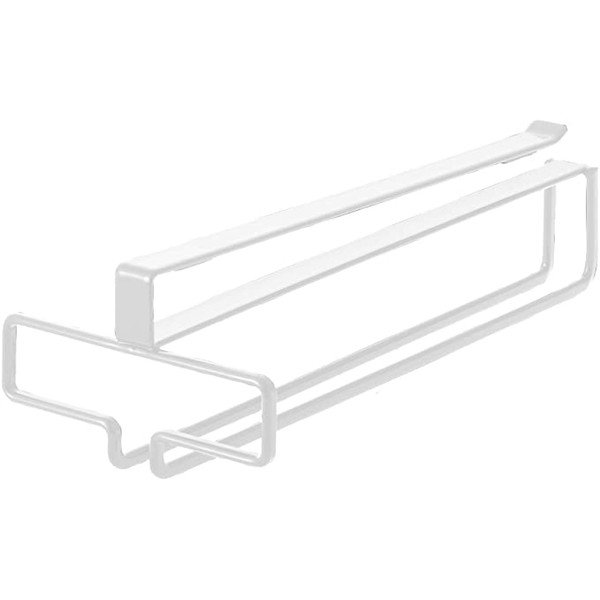 Бял висящ метален държач за чаши Tower – YAMAZAKI