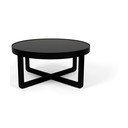 Черна кръгла масичка за кафе Centre – Zuiver