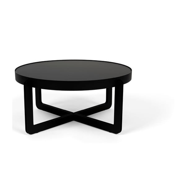 Черна кръгла масичка за кафе Centre – Zuiver