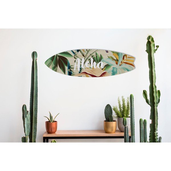 Декорация за стена във формата на дъска за сърф Aloha - Really Nice Things-image-1